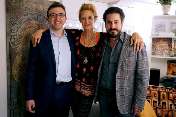 Photo Flash: BERNHARDT/HAMLET Welcomes More Mucha Backstage! Image
